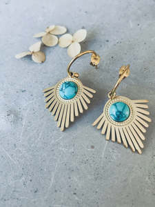 Twigg Delphi Wales Turquoise Earrings