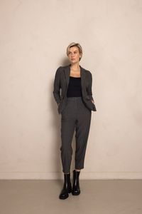 New Arrivals 1: Zhrill Tamika Blazer Grey Stripe