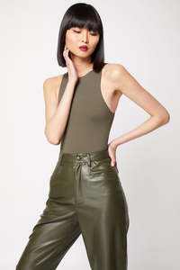 The Before You Go Bodysuit - Olive