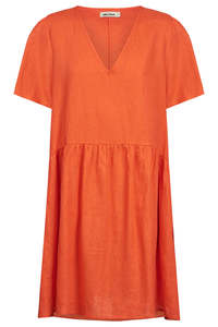 Online Sale: Miramar Midi Dress Coral