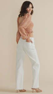 Marlow Jean - Off White