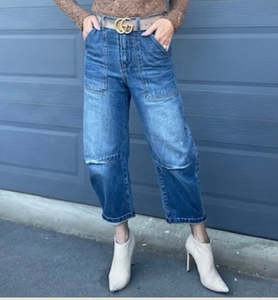 Chloe Pant In Dark Denim