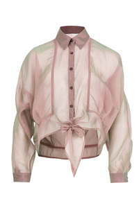 Tops 1: Coop Tied And Tested Blouse Pink