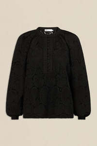 Tops 1: Zoe Kratzmann Adorn Top in Black Paisley Lace