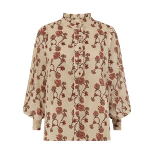 Tops 1: Zoe Kratzmann Brim Top in Cream Berry Nouveau