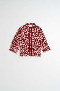 Tops 1: Cherry 3/4 Sleeve Shirt