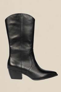 Footwear: Zoe Kratzmann Territory Boot in Black Leather