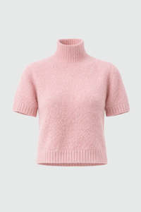 Sofia Irina Giselle Short Sleeve Top In Pink
