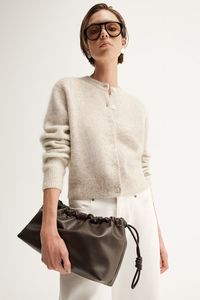 Abigail Knit Cardigan Knit White Marle