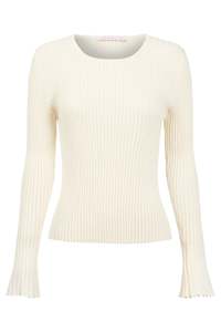Isle Of Mine: Darby Knit Top in Ivory