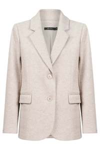 Eb Ive: Sable Blazer in Bisque