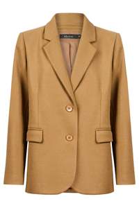 Eb Ive: Sable Blazer In Mocha