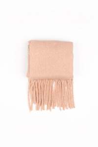 Flo Tan Chunky Knit Scarf