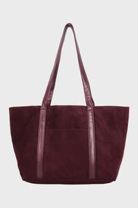 Sable Tote Bag in Mahogany