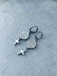 Twigg Gull Coin Earrings