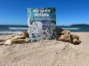 Frontpage: Ngā Tae o Te Moana (Colours of the Ocean) | Children's Colouring Book