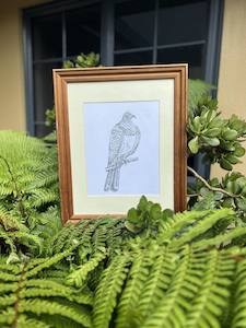 Kererū Bird | Manu (Bird) Art Print Collection