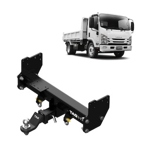 Towbar Only: TAG Heavy Duty Towbar for Isuzu NLR200 SWB Tipper Truck (05/2015 - On)