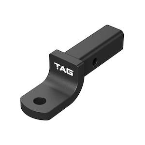 Tow Ball Mounts: TAG Tow Ball Mount - 143mm Long, 90° Face, 50mm Square Hitch