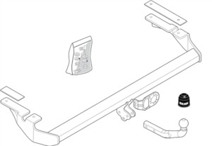 Brink Towbars: Brink Towbar European for Citroen C5 (05/2001 - 08/2004)