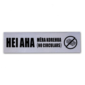 Hei Aha Mēra Korehua (No Circulars) – Tohu roa