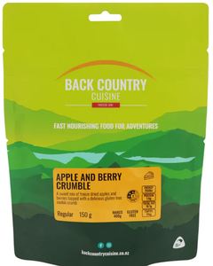 Freeze Dried Meals: APPLE & BERRY CRUMBLE 150grm