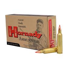 Rifle Ammo: Hornady 22-250 Rem 55gr VMax