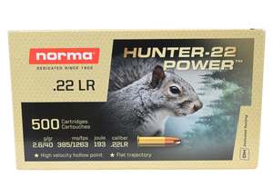 Rifle Ammo: .22 HUNT POWER 40gr