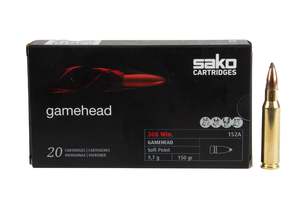 Rifle Ammo: 308 WIN GAMEHEAD PRO 150g