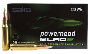 Rifle Ammo: 308 WIN POWERHEAD BLADE TIPPED 150g