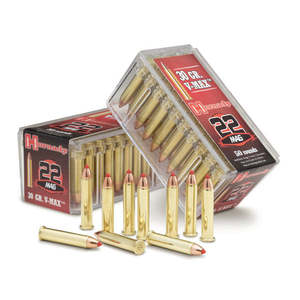 Rifle Ammo: 22 WMR 30 gr V-MAX Varmint Express – 50 Rounds