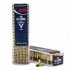 Rifle Ammo: 22 LONG 29 gr