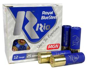 Rifle Ammo: 12G BLUE STEEL #3   32 GR  76mm