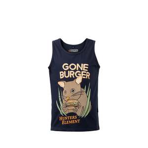 Childrens Clothing: GONE BURGER SINGLET KIDS