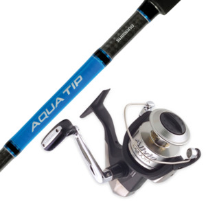 AQUATIP 6" 8-12 KG/ALIVO10000 SPIN REEL SET