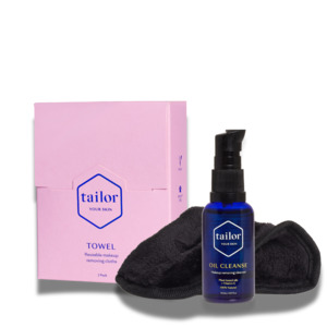 25 Off Collection: TOWEL WITH MINI OIL CLEANSE