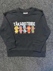 T-Shirts: Pango (Black) Kids Sweatshirt