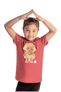 T-Shirts: Māwhero Hāmana (Salmon Pink) Tīhāte