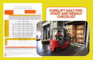Products: Forklift Daily Pre-start and Weekly Checklist OHS Consultants