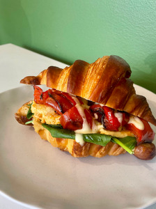 Croissant Sandwich veggie Take a Bite