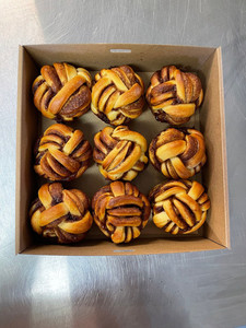 Products: Twisted Cinnamon Bun box Take a Bite