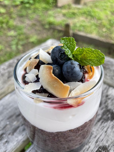 Blueberry-Chia cup Take a Bite