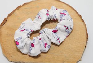 White Unicorn Scrunchie - Take A Whiff