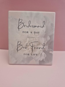 Bridesmaid Plaque by Splosh Giftware - Take A Whiff