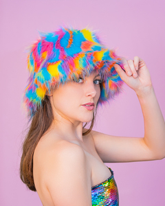 Products: Faux Fur Bucket Hat – Takeover