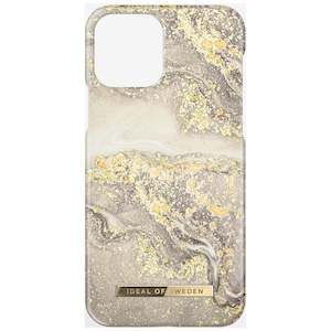 IDEAL FOR SWEDEN SPARKLE GREIGE MARBLE CASE FOR IPHONE 13 - NEW