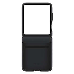 SAMSUNG FLAP ECO-LEATHER CASE FOR FLIP5 - BLACK - NEW