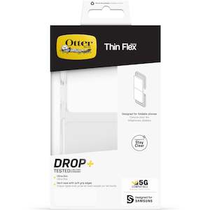 Cases And Screen Protectors: OTTERBOX THIN FLEX CASE FOR FOR SAMSUNG FLIP5 - CLEAR - NEW