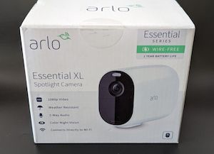 Other Accessories: ARLO ESSENTIAL XL SPOTLIGHT CAMERA - WHITE - NEW