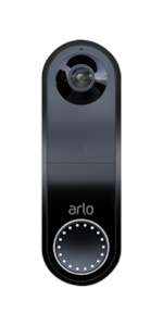 ARLO ESSENTIAL VIDEO DOORBELL WIRE-FREE - BLACK - NEW
